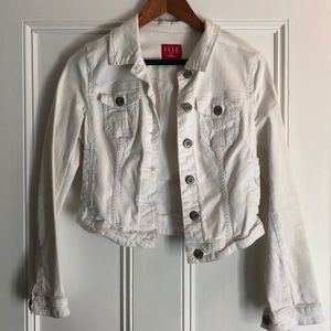 White Jean jacket
